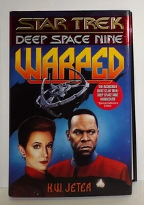 Star Trek Deep Space Nine WARPED by K. W. Jeter 1995 Hardcover - Imagen 1 de 4