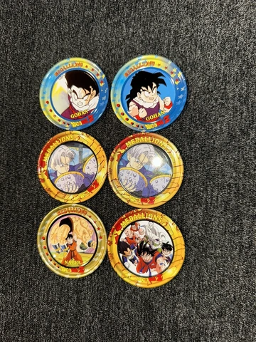 Dragon Ball Z Medallions Lot of 6 Irwin Toys DBZ 2001 Cover