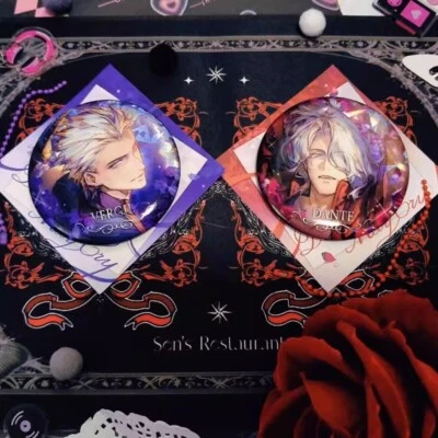 DEVIL MAY CRY Nero Vergil Dante V Acrylic Keychain Keyring Chain Badge Pin Anime - Image 1 of 4