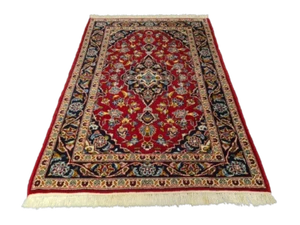 Perserteppich Orientteppich Handgeknüpfter Teppich Keshan 157x102cm - Bild 1 von 15