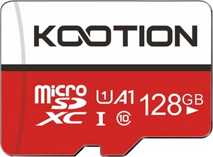 KOOTION 128GB Micro SD Speicherkarte U1 A1 4K Microsdxc Karte 128 Giga Clas - Bild 1 von 12