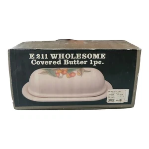 Noritake E211 Gesunde Epoche überzogene Butterschale Neu im Karton Obststeinzeug - Bild 1 von 9