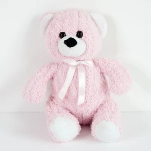 Puli International rosa Frottee Teddybär 10 Zoll Vintage Plüschtier Stofftier - Bild 1 von 6