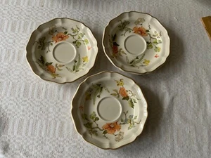 3 Mikasa Vintage Olde Tapestry Heritage Collection saucer plates - Picture 1 of 3