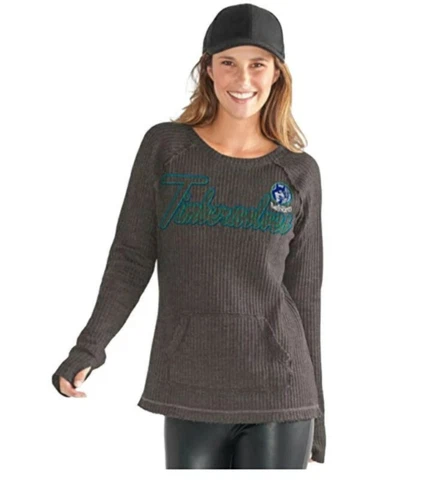 NBA Minnesota Timberwolves Womens Off Season Pull Over Charcoal Grey GIII Size L Cover