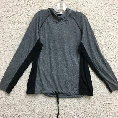 Sudadera con Capucha Under Armour Extra Grande Para Mujer Gris Aborne Suelta Heatgear Pullover Foto 1 de 4