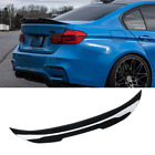 For 2013-2018 BMW 3 Series F30 F80 M3 PSM Style Rear Trunk Spoiler Gloss Black