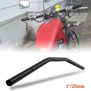 1" Motorcycle Drag Bar Handlebar For Suzuki Intruder 800 750 700 Bobber Chopper - Picture 1 of 11