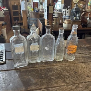 Vintage Konvolut 5 Freeport Illinois Flaschen - Bild 1 von 9