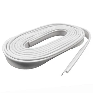 STRISCIA PROTEZIONE BINARIO TENDA ROULOTTE x 12 metri BIANCO camper - Foto 1 di 1