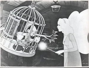PINOCCHIO - WALT DISNEY -1940 - 20,5 x 27,5 cm - CARTOLINE - Imagen 1 de 1