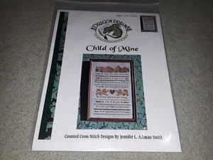 NEW RARE DRAGON DREAMS "CHILD OF MINE" CROSS STITCH CHART PACK - Picture 1 of 3