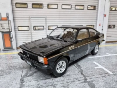 Norev Opel Kadett C-Coupe GT/E Rallye 1977 schwarz 1:18 limitiert 1/500 Modellau - Bild 1 von 4