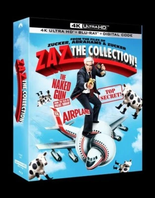 PARAMOUNT ZAZ: The Collection! [New 4K UHD Blu-ray] 4K Mastering, Ac-3/Dolby Digital, Do