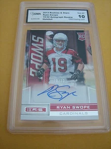 Ryan Swope 2013 novatos y estrellas longevidad novato radiocontrol automático #/32 grado 10 - Imagen 1 de 1