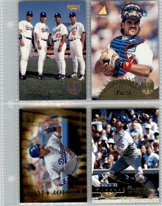 PINNACLE (4) CARD SET MIKE PIAZZA BX2=1038 - Picture 1 of 2