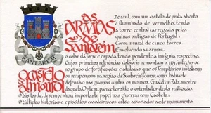 PORTOGALLO 1988 Castelli e stemmi araldici (Almourol) LB MNH** - Imagen 1 de 1