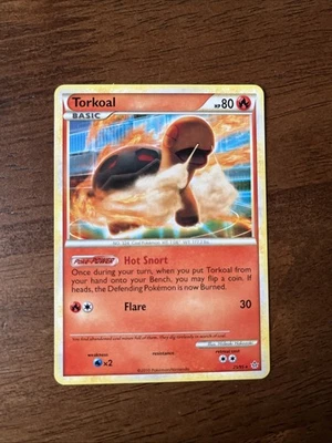 Torkoal 25/95 Unleaded Rare Pokemon TCG - Image 1 of 2