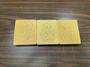 Menge 3-4" Lolli Shadow Ellison Educational Equip Stanzteile? - & - ( ) - ' - ! - Bild 1 von 6