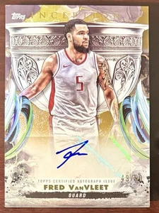Feed VanVleet/50 ORO 2024-25 Topps Inception Grial Chasing Signatures #GCS-FV - Imagen 1 de 1