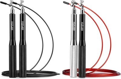 Gymtek® Springseil Skipping Rope Hüpfseil Sprungseil Speed Rope Fitness 300 cm - Bild 1 von 4