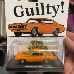 M2 Machines Auto Drivers 750 Piece Gold Chase 1969 Pontiac GTO Judge Guilty! - Picture 1 of 5