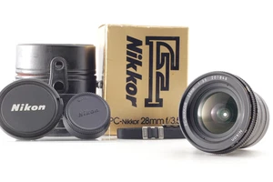 [MINT+++ In Box w/ Case] Nikon PC Nikkor 28mm f/3.5 MF Shift Lens From JAPAN - Picture 1 of 18