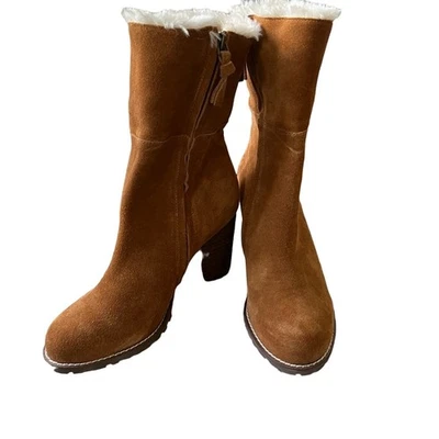 Botas de salto femininas Saks Sixth Avenue 8 NOVAS - Imagem 1 de 4