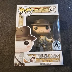 Funko Pop! Indiana Jones Adventure #200 Indiana Jones Parchi Disney Esclusivo - Foto 1 di 14