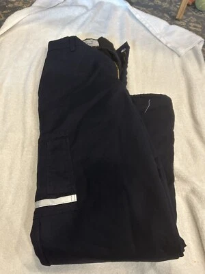 Pantalones FedEx Stan Herman azules reflectantes carga trabajo en muy buen estado ropa de imagen 30R-37 Foto 1 de 3