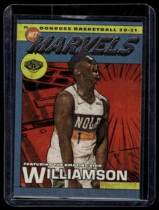 2020-21 Donruss #7 Zion Williamson Net Marvels - Picture 1 of 2