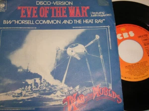 7" Jeff Wayne Eve of the War (Disco Version) # 4789 - Picture 1 of 1