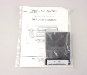 Mattel Intellivision MTE 201 Test Cartridge Cart Sealed in Bag w/Manual - Picture 1 of 5