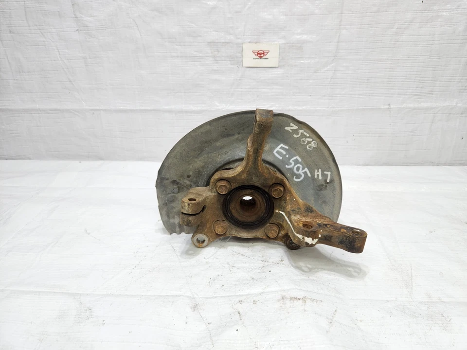 2013-2015 Mitsubishi Lancer Evolution Spindle Knuckle Hub Front Left LH Driver - Image 1 of 4