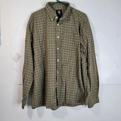 Mens Ivy Crew Flannel Long Sleeve button Front Shirt Size XXL - Image 1 of 4