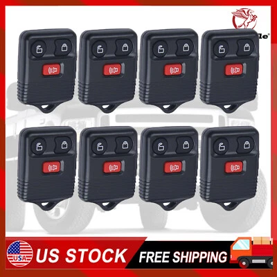 8X Alarma Transmisora Llavero Control Remoto Coche Entrada Sin Llave Para Ford E150 F150 Foto 1 de 4