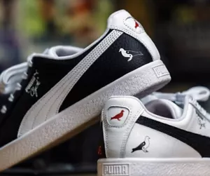 NEU Puma Clyde x Jeff Heftklammern Create from Chaos 2 US Herren 7,5 3 Paar Schnürsenkel - Bild 1 von 23