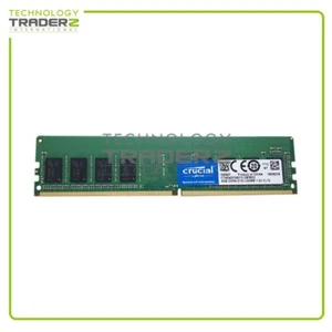 LOT OF 2 CT4G4DFS8213 Crucial 4GB PC4-17000 DDR4-2133MHz Single Rank Memory - Picture 1 of 1