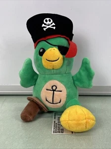 Disney Parks Wishables Green Pirates Of The Caribbean Parrot Bird Plush Plushie - Picture 1 of 12