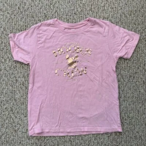 Captain Hook's Crew Pink T-Shirt Gold Graphic Disney Peter Pan Theme - Picture 1 of 9