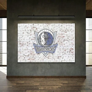 LARGE POSTER Dallas Mavericks NBA Basketball Home Decor Wall Print 36"x24" - Picture 1 of 4