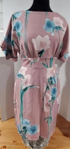 Closet London Damen Kleid Blumenmuster dehnbar Größe US 8/ UK 12. - Bild 1 von 12