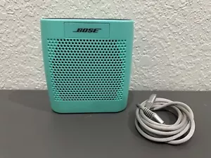 Bose SoundLink Color Mint Green Bluetooth Speaker 415859 Bose Sound W/ Charger - Picture 1 of 10