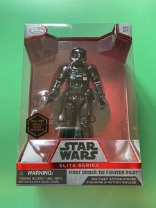 Disney Store First Order TIE Fighter Pilot Elite Die Cast Figure Star Wars BNIB - Picture 1 of 4