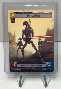 TWI T03 BATTLE DROID Hyperspace Token - Star Wars Unlimited TCG Twilight - Bild 1 von 1