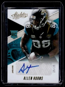 2014 Panini Absolute Rookie Auto Allen Hurns Rookie Auto 25/25 #151 Jacksonville - Picture 1 of 2