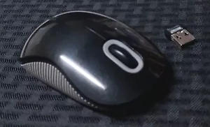 Targus 3-Button USB Mouse Portable Wireless 2 AA Batteries 2 X 4 in Fair / Good - Picture 1 of 2