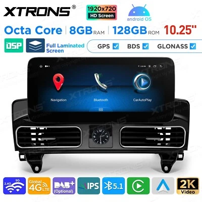 AUTORADIO ANDROID 8/128GB MERCEDES BENZ ML W166 GL X166 2012-2015 STEREO AUTO - Immagine 1 di 4
