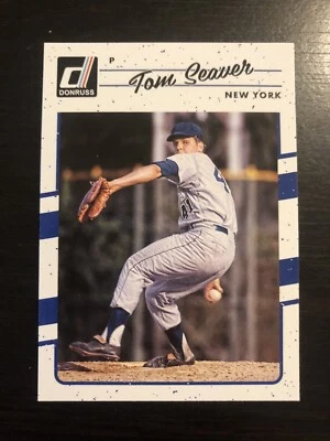 Tom Seaver 2017 Donruss Baseball Card #189 New York Mets HOF - Image 1 of 2