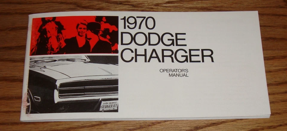 1970 Dodge Charger Owners Operators Manual 70  - Image 1 of 1